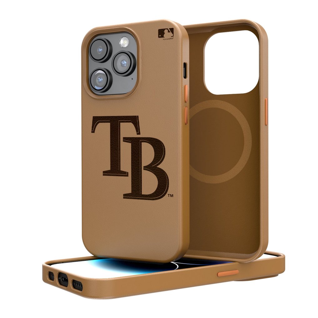 Tampa Bay Rays iPhone Magnetic Bump Case - Brown
