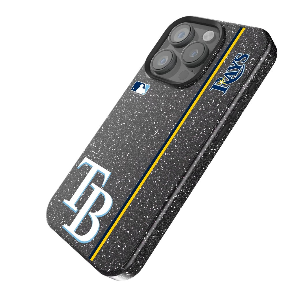 Tampa Bay Rays Keyscaper Black Black iPhone Bling Case