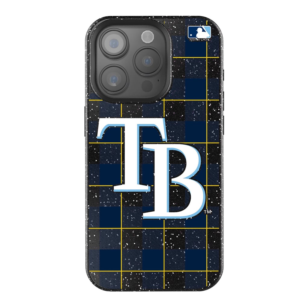 Tampa Bay Rays Keyscaper Plaid Bling iPhone Case