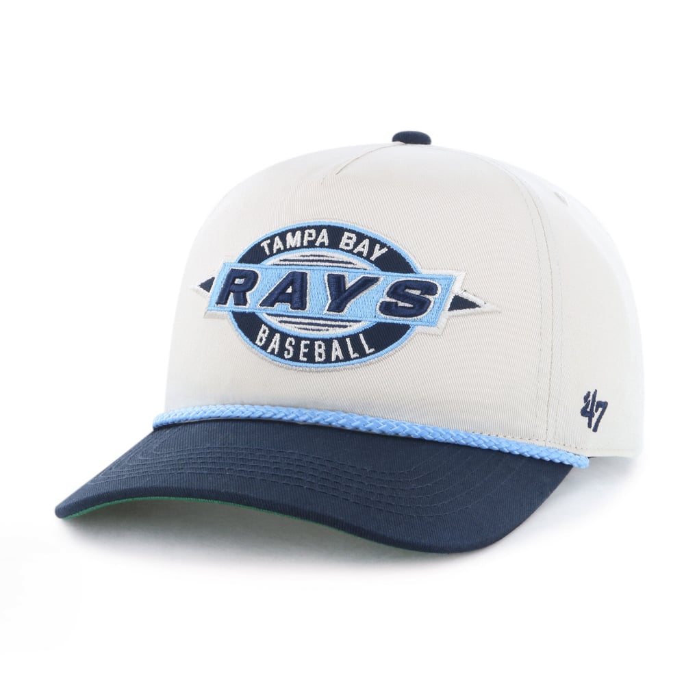  Tampa Bay Rays '47 Frame Out Hitch Adjustable Hat - Natural