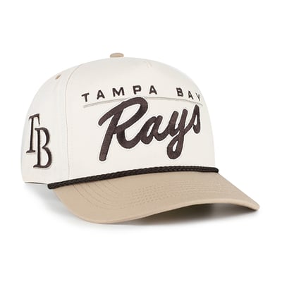  Tampa Bay Rays '47 Neutral Terrain Hitch Rope Adjustable Hat - Natural/Tan