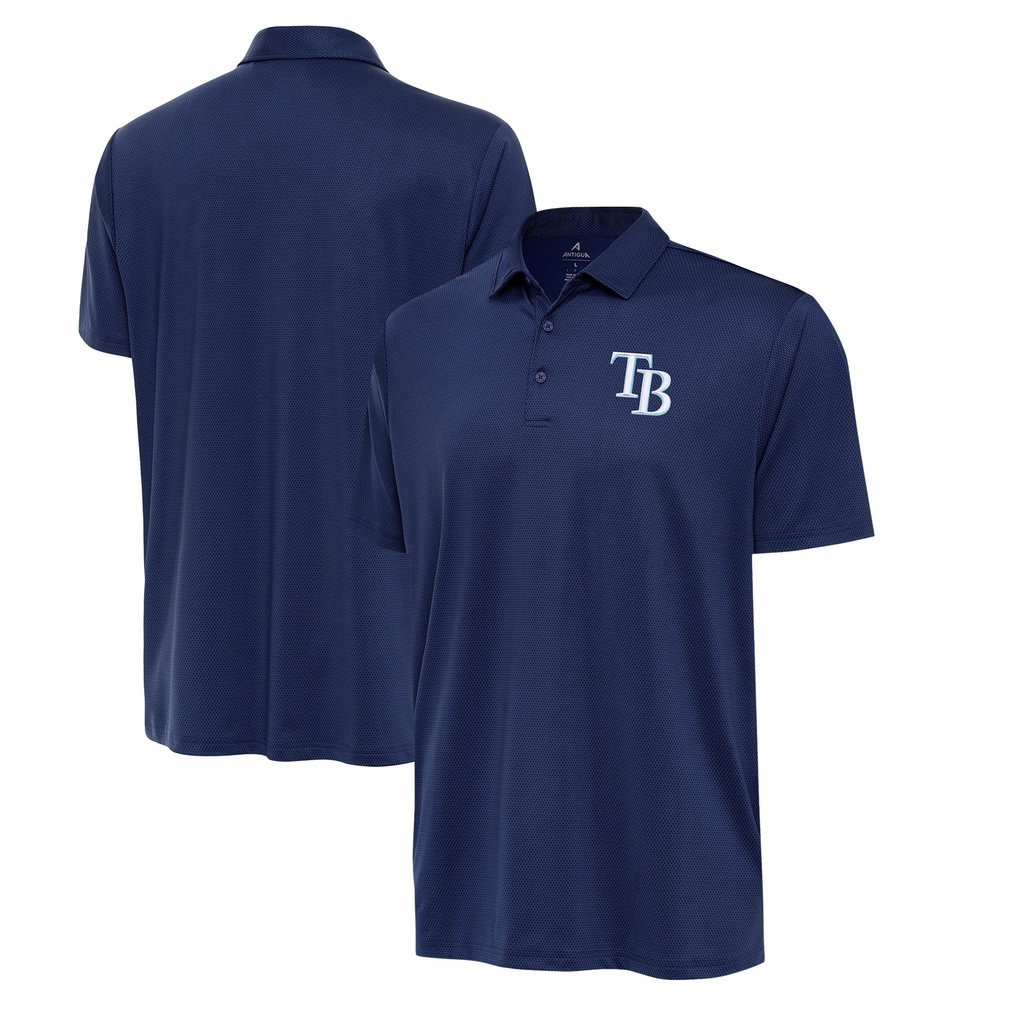  Tampa Bay Rays Antigua Eclipse Polo - Navy