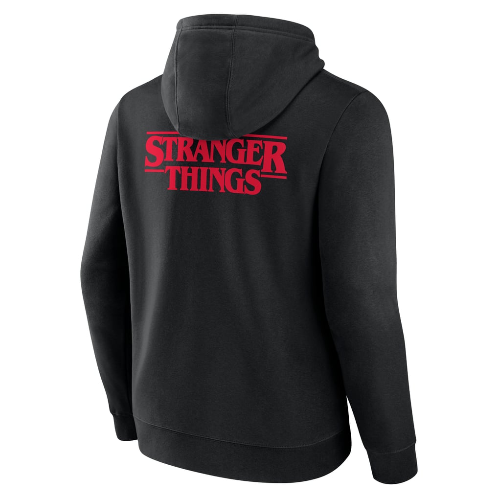 Tampa Bay Rays Stranger Things Logo Lockup Pullover Hoodie - Black