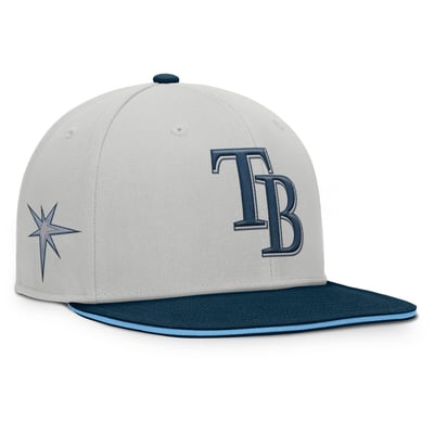 Tampa Bay Rays Fanatics Knuckleball Snapback Hat - Gray