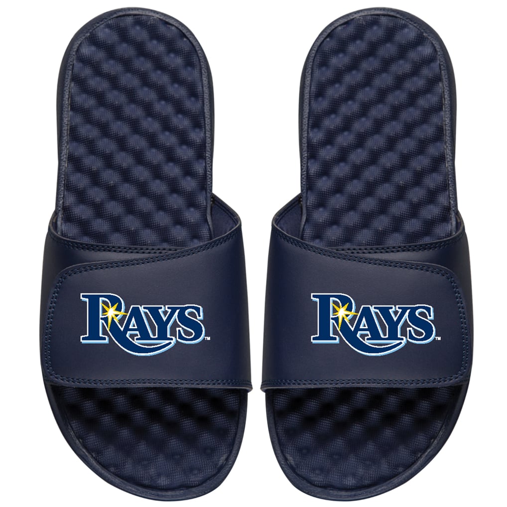 Tampa Bay Rays ISlide Primary Logo Slide Sandals - Navy