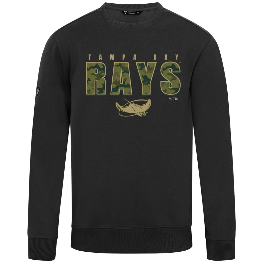  Tampa Bay Rays Levelwear Zane Protect Pullover Sweatshirt - Black