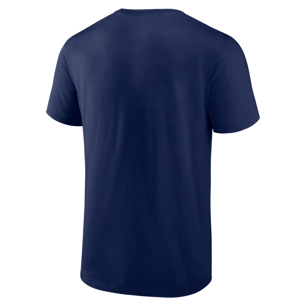 Tampa Bay Rays Logo Athletic Official Logo T-Shirt - Navy