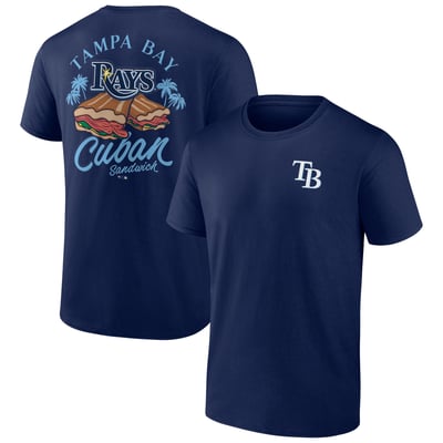  Tampa Bay Rays Cuban Sandwich T-Shirt - Navy