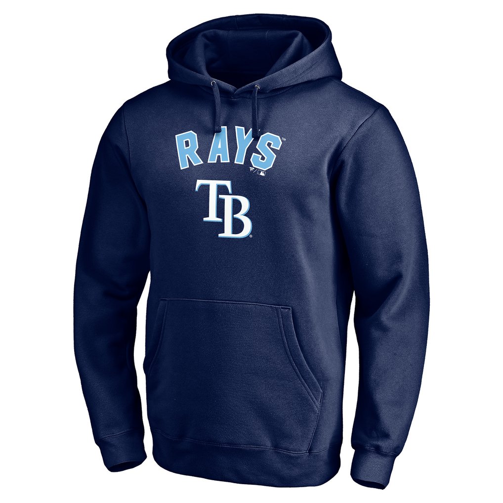 Tampa Bay Rays Personalized Winning Streak Name & Number Pullover Hoodie - Navy