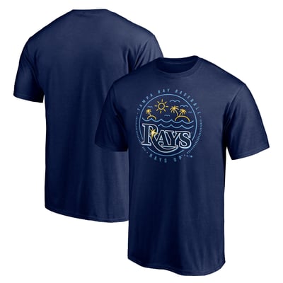 Tampa Bay Rays Sunshine Rays Up T-Shirt - Navy