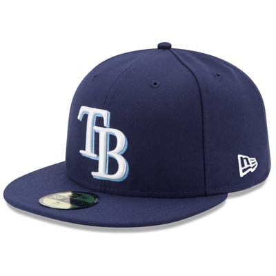 Tampa Bay Rays New Era Game Authentic Collection On-Field 59FIFTY Fitted Hat - Navy