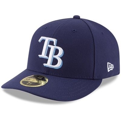 Tampa Bay Rays New Era Game Authentic Collection On-Field Low Profile 59FIFTY Fitted Hat - Navy