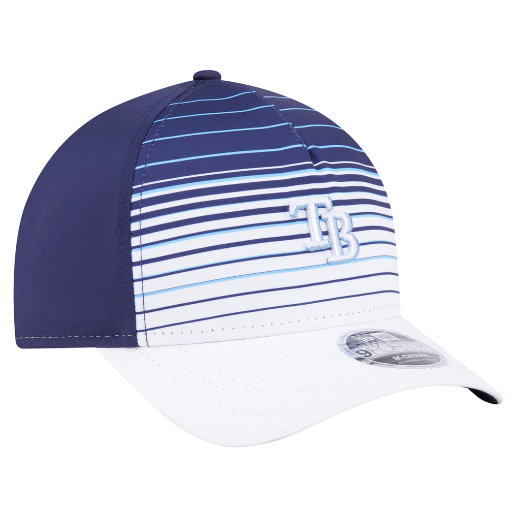  Tampa Bay Rays New Era Gradient 9FORTY M-Crown Adjustable Hat - Navy