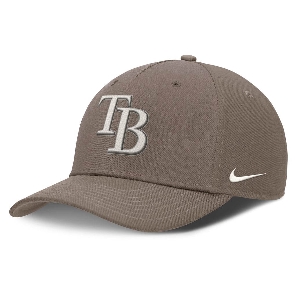 Tampa Bay Rays Nike Rise Performance Adjustable Hat - Brown