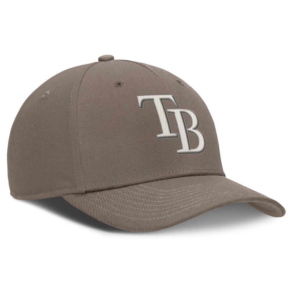 Tampa Bay Rays Nike Rise Performance Adjustable Hat - Brown