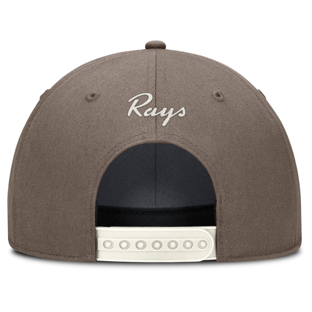 Tampa Bay Rays Nike Rise Performance Adjustable Hat - Brown
