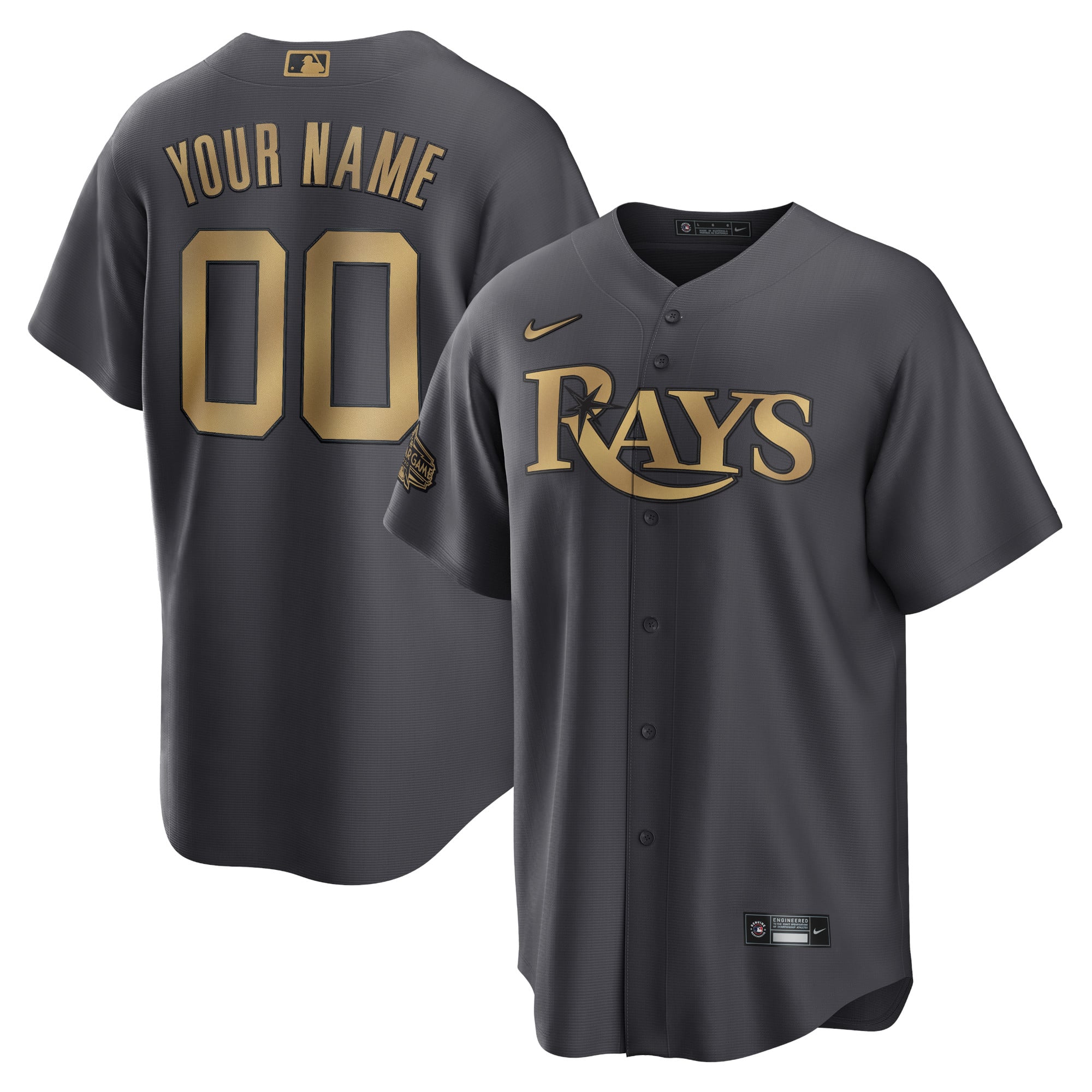 Tampa Bay Rays Nike 2022 MLB All-Star Game Replica Custom Jersey