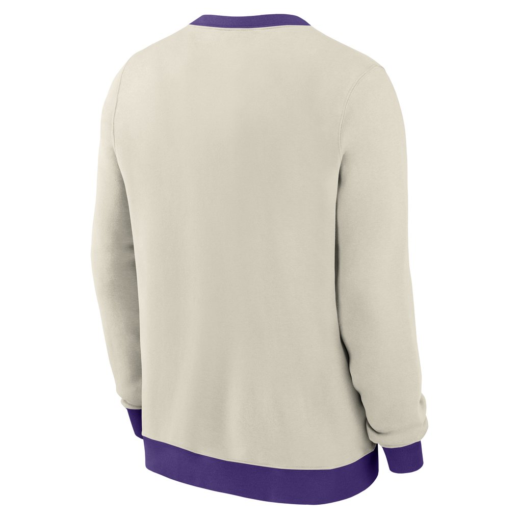 Tampa Bay Rays Nike Cooperstown Collection Fleece Pullover Sweatshirt - Cream