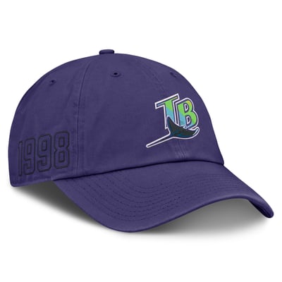 Tampa Bay Rays Nike Cooperstown Club Adjustable Hat - Purple