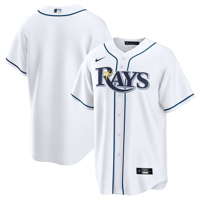  Tampa Bay Rays Nike Home Replica Jersey - White