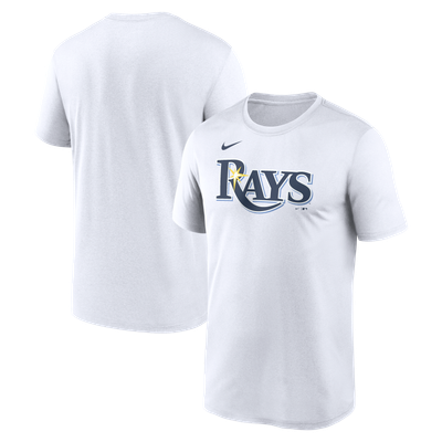 Tampa Bay Rays Nike New Legend Wordmark Dri-FIT T-Shirt - White