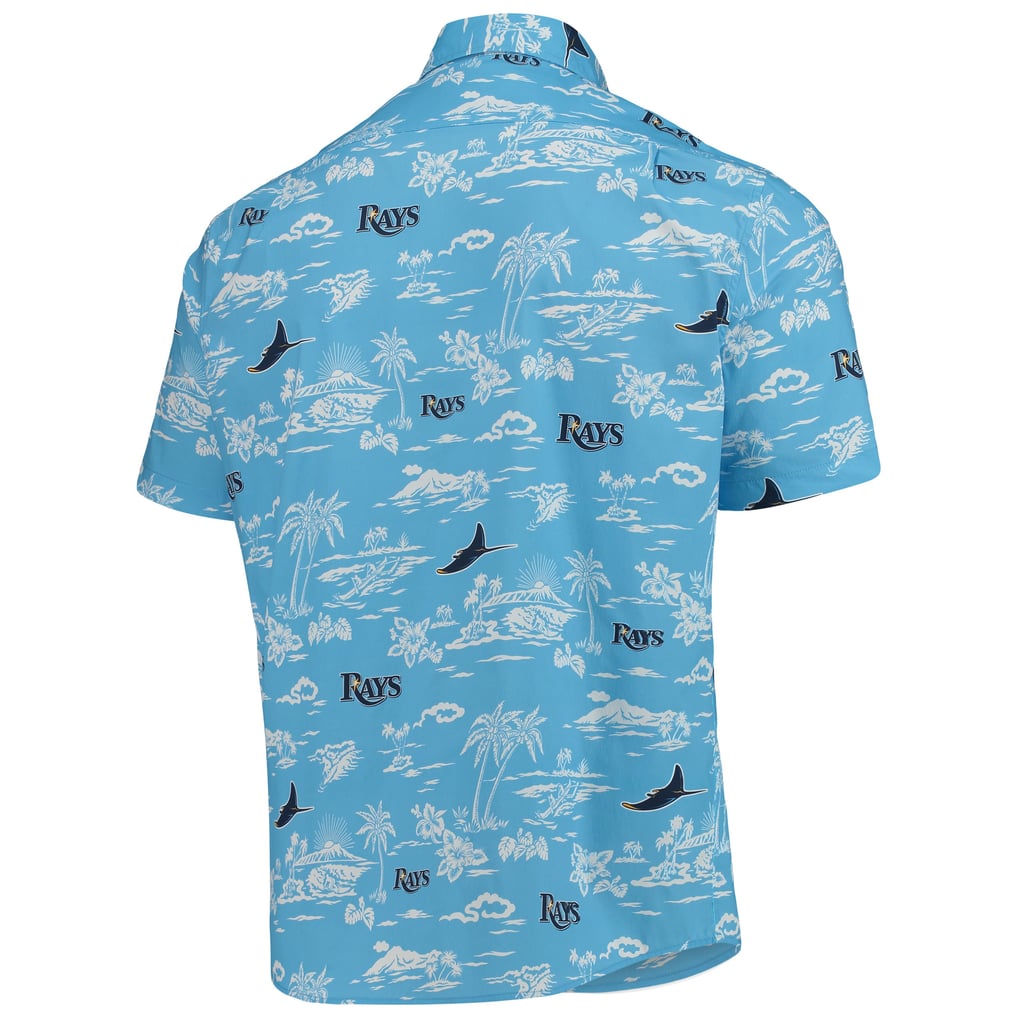 Tampa Bay Rays Reyn Spooner Kekai Performance Button-Down Shirt - Light Blue