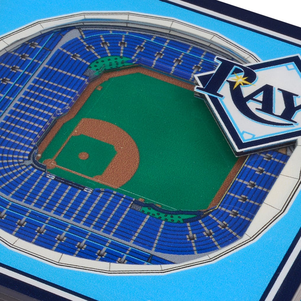Tampa Bay Rays 3D StadiumView Coasters