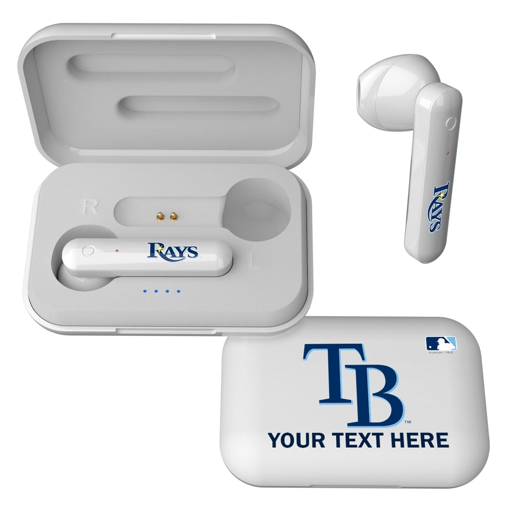 Tampa Bay Rays Personalized True Wireless Earbuds