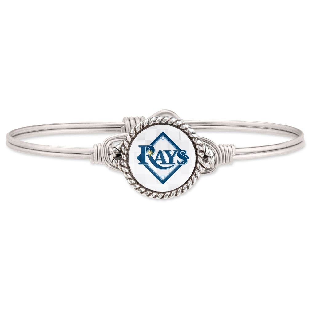Tampa Bay Rays Luca + Danni Women's Bangle Bracelet - Silver