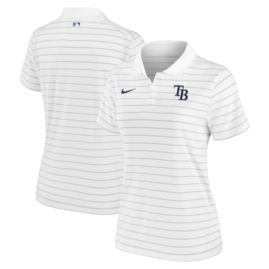Tampa Bay Rays Nike Women's Authentic Collection Victory Performance Polo - White