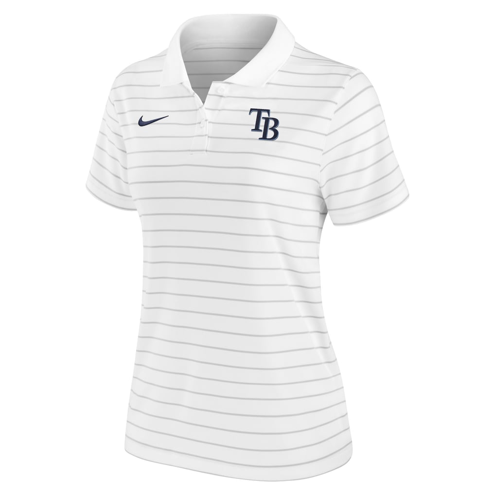Tampa Bay Rays Nike Women's Authentic Collection Victory Performance Polo - White
