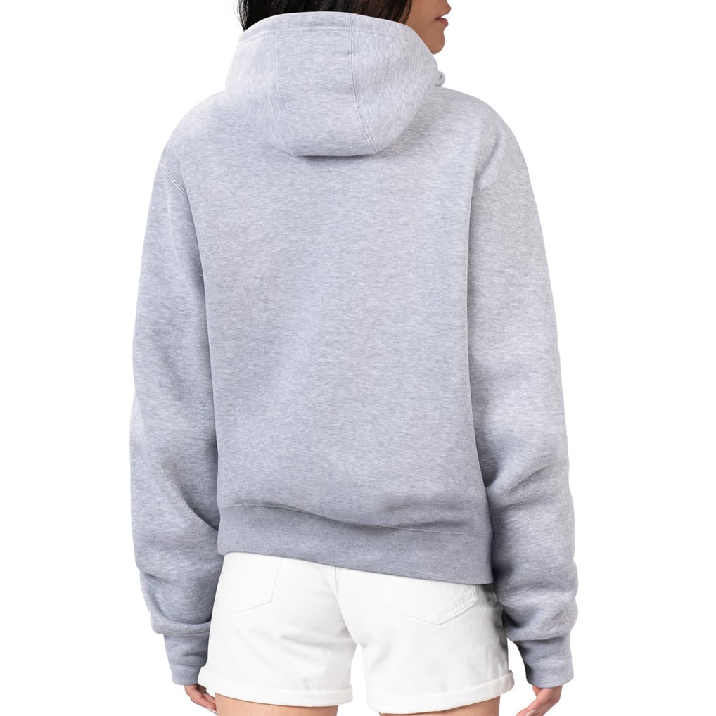 Tampa Bay Rays Starter Women's Groovy Script Team Fleece Pullover Hoodie - Gray