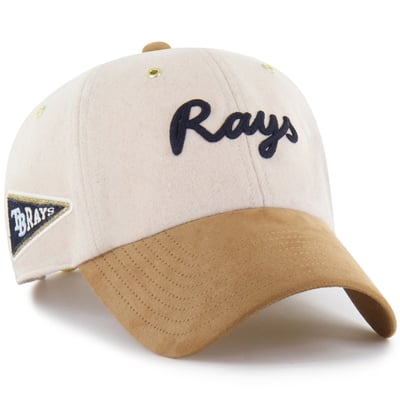 Tampa Bay Rays Stoney Clover Lane x '47 Women's Script Charm Clean Up Adjustable Hat - Natural