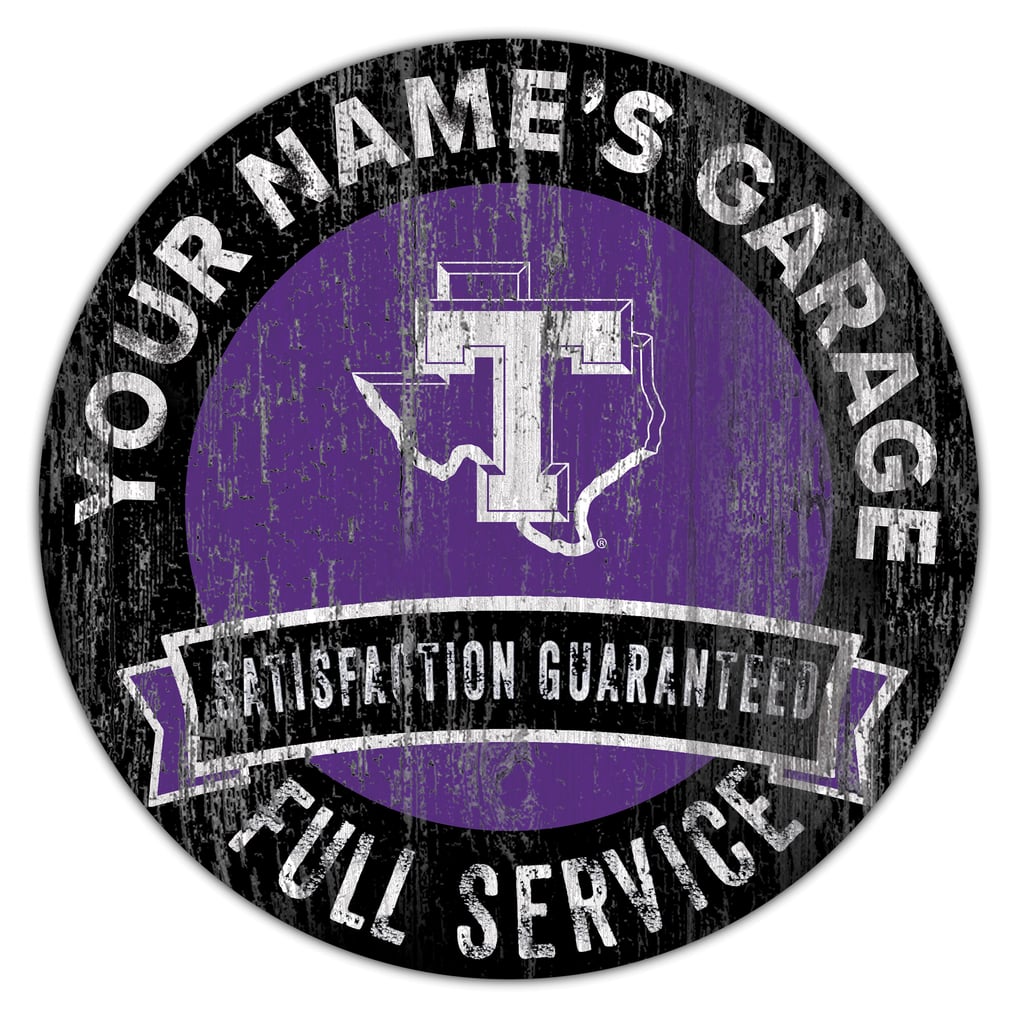 Tarleton State Texans 16" Customizable Garage Circle