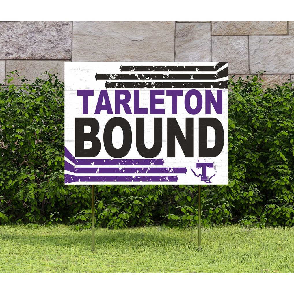 Tarleton State Texans 18'' x 24'' Bound Yard Sign