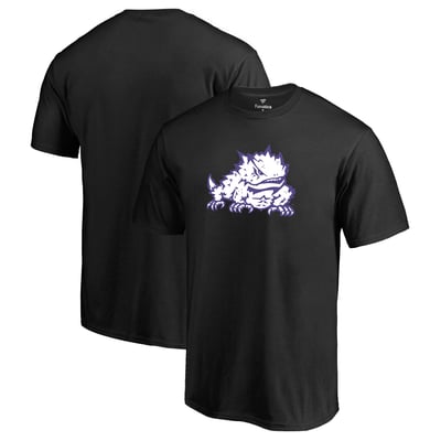 TCU Horned Frogs Primary Logo T-Shirt - Black