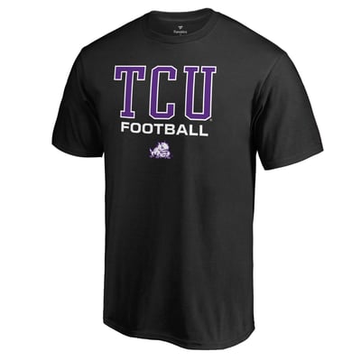TCU Horned Frogs Team Unity Football T-Shirt - Black
