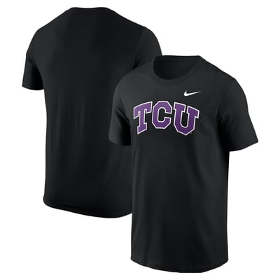 TCU Horned Frogs Nike Logo T-Shirt - Black
