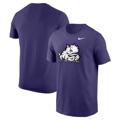 TCU Horned Frogs Nike Logo T-Shirt - Purple