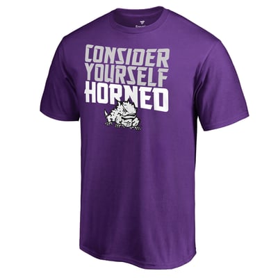 TCU Horned Frogs Consider Yourself Horned T-Shirt - Purple