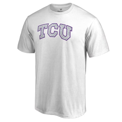 TCU Horned Frogs White Out T-Shirt - White