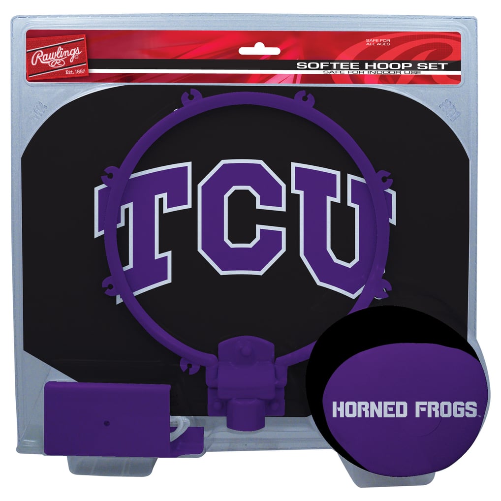 TCU Horned Frogs Rawlings Softee Hoop & Ball Set - Purple