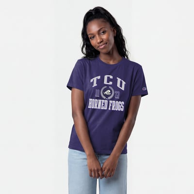 TCU Horned Frogs Champion Women's Lifestyle T-Shirt - Purple