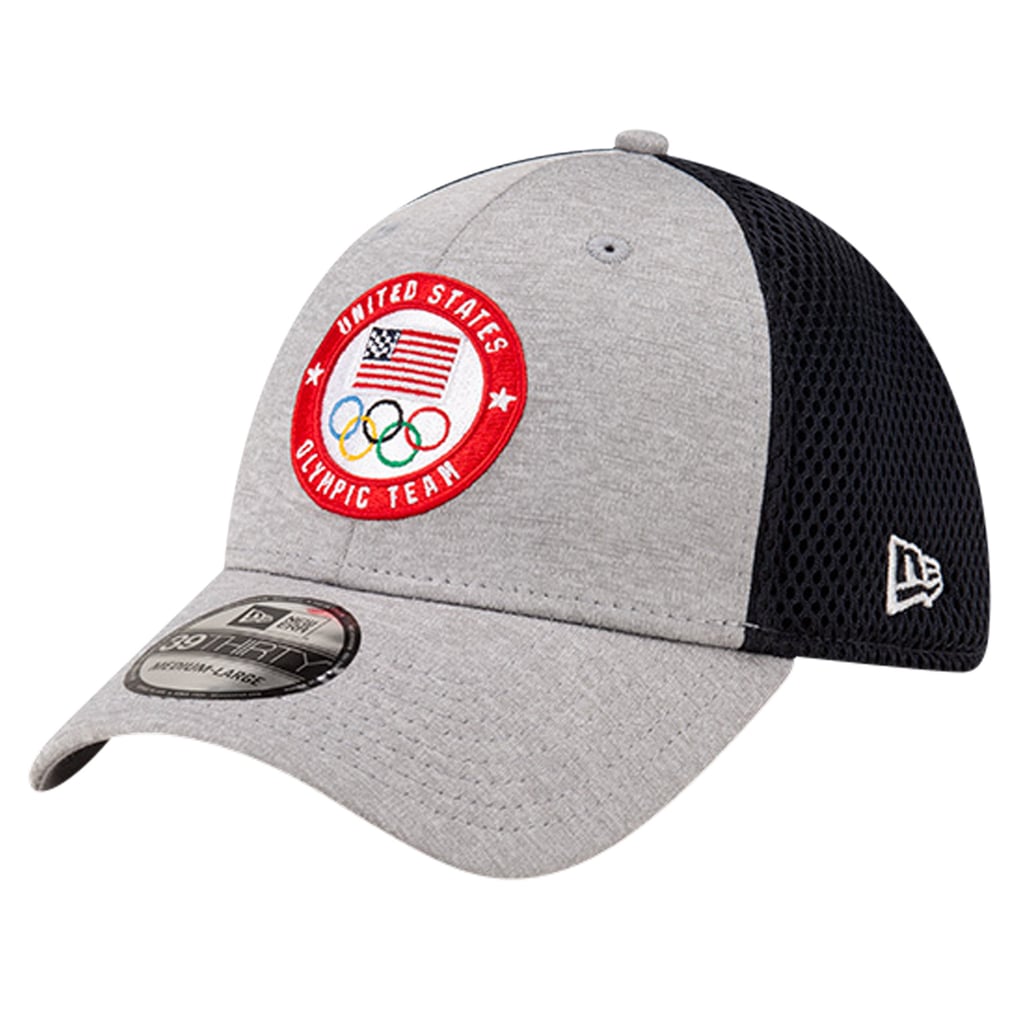 Team USA New Era Tech 39THIRTY Flex Hat - Gray