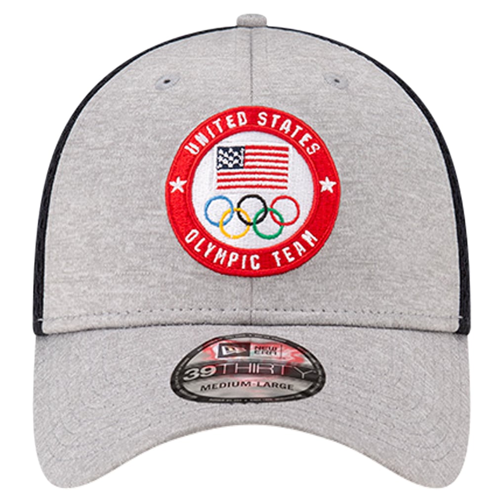 Team USA New Era Tech 39THIRTY Flex Hat - Gray