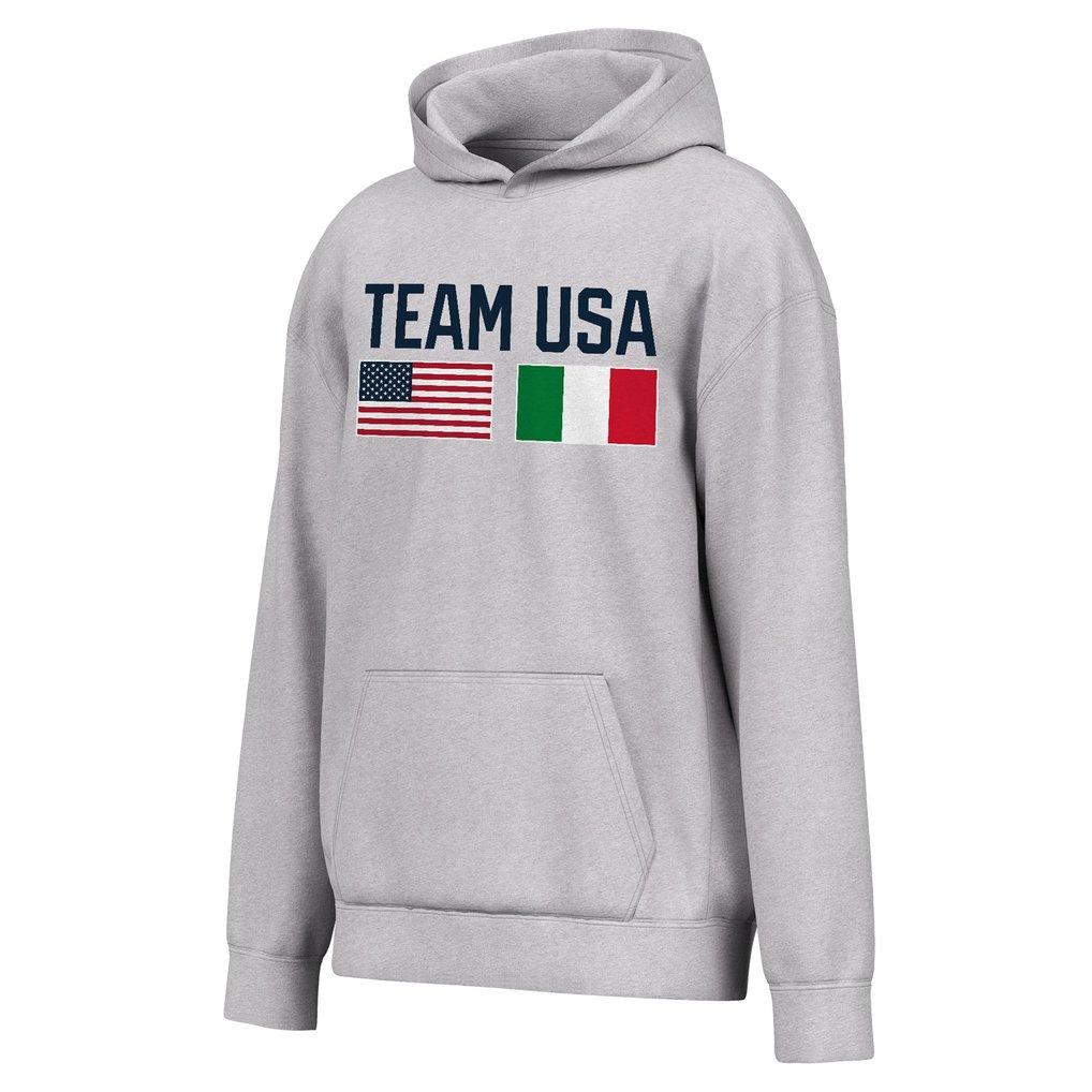 Team USA Outerstuff Hoodie - Heather Gray