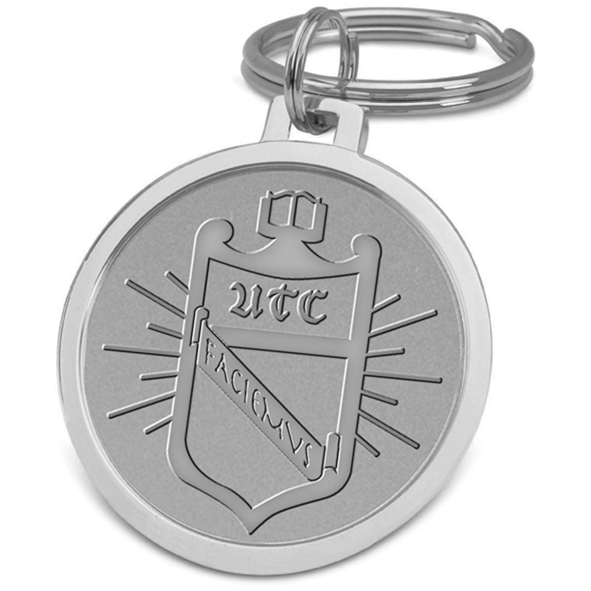 Silver Tennessee Chattanooga Mocs Split-Wire Key Ring