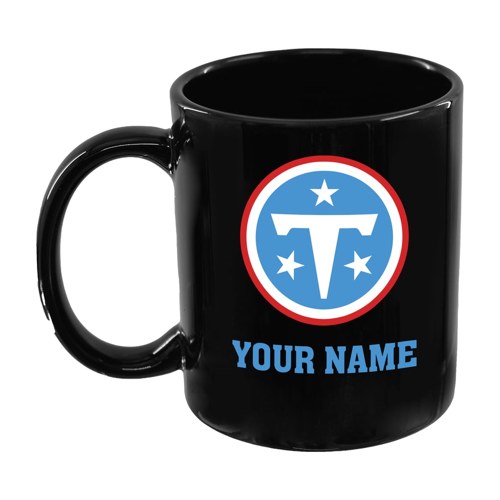 Tennessee Titans 11oz. Personalized Mug - Black