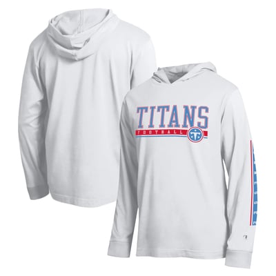 Tennessee Titans Champion All Star Hooded T-Shirt - White