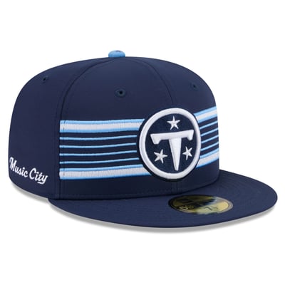 Tennessee Titans New Era 2026 Rivalries Collection 59FIFTY Fitted Hat - Navy